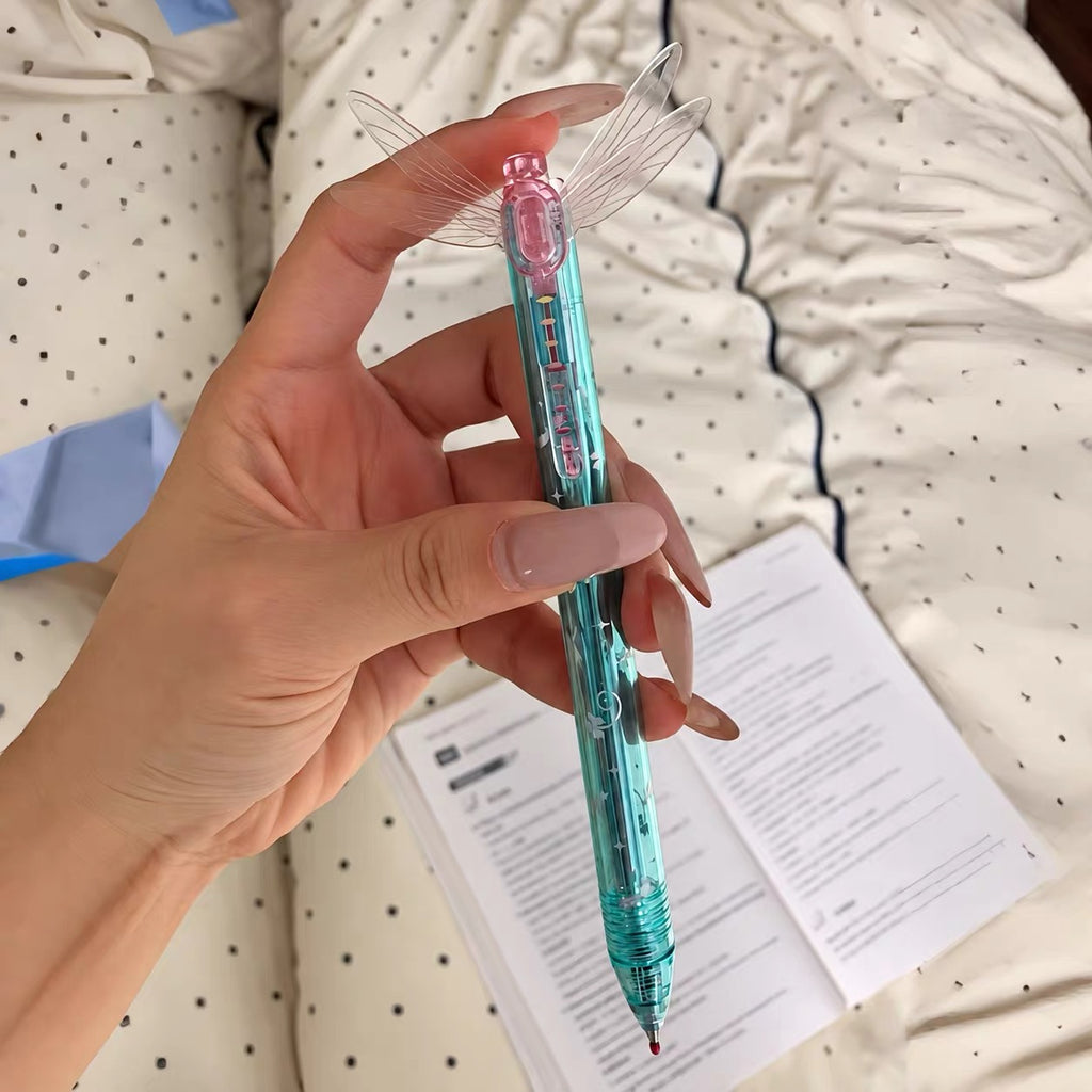 Cute Fluttering Dragonfly Gel Pen