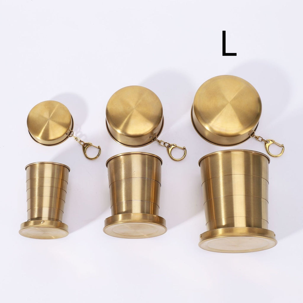 Stainless Steel Folding Travel Water Cup