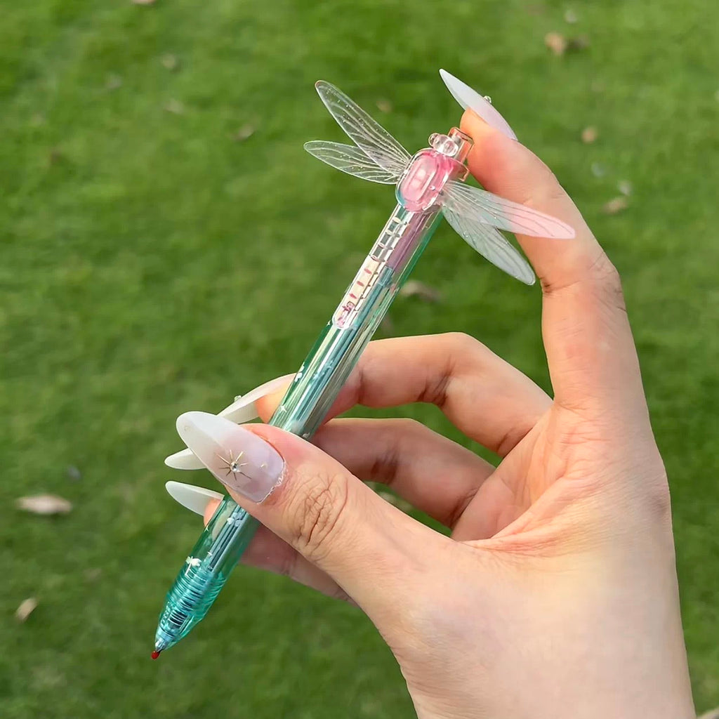 Cute Fluttering Dragonfly Gel Pen