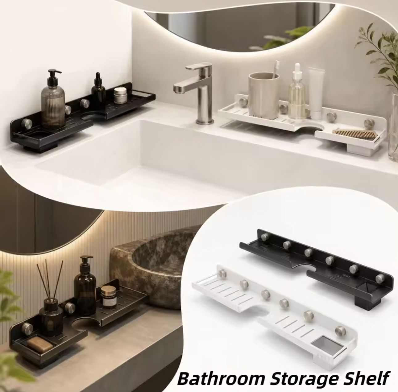 Bathroom Storage Shelf