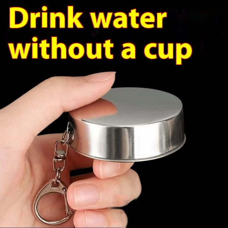 Stainless Steel Folding Travel Water Cup