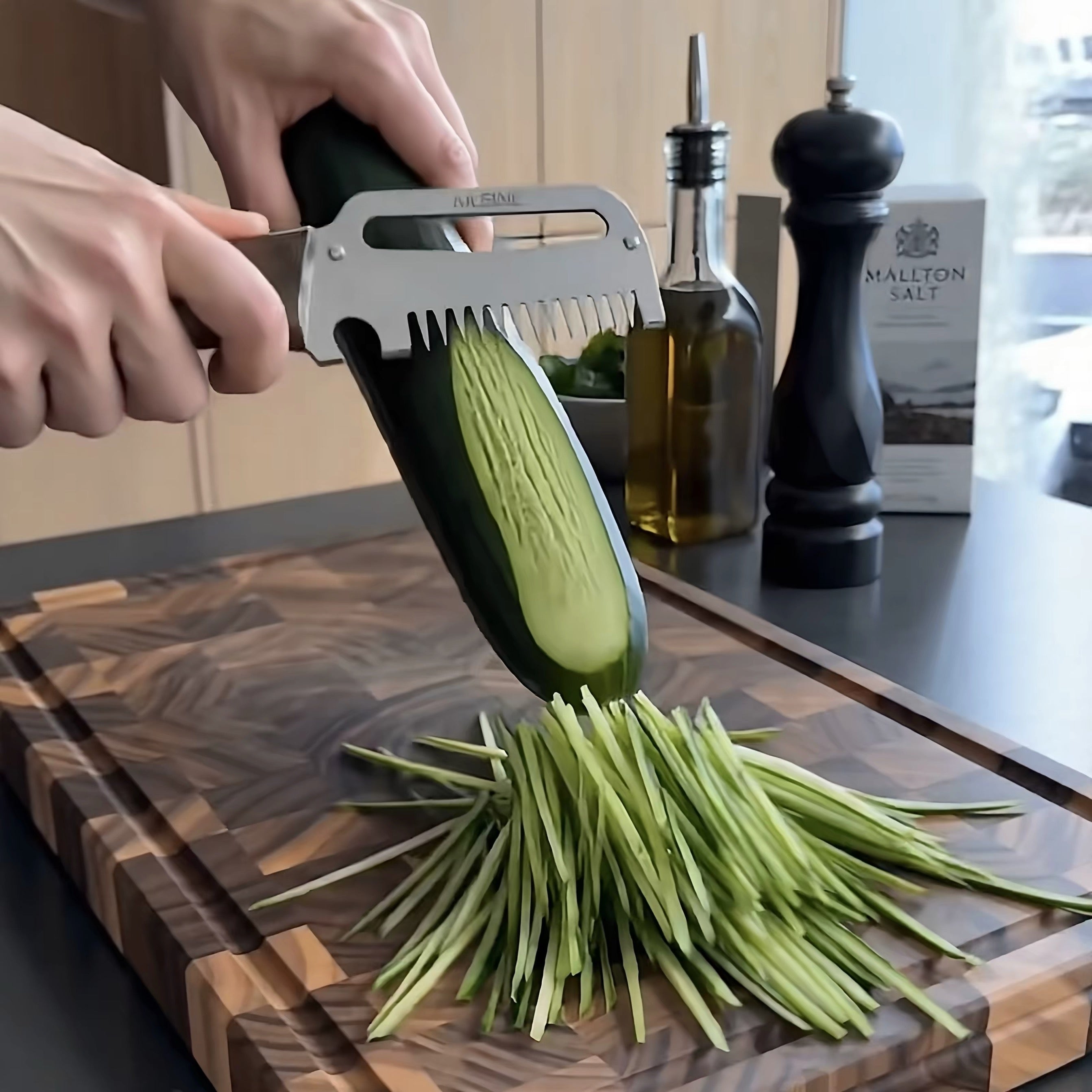 Wooden Handle Stainless Steel Peeler, Cutter & Opener