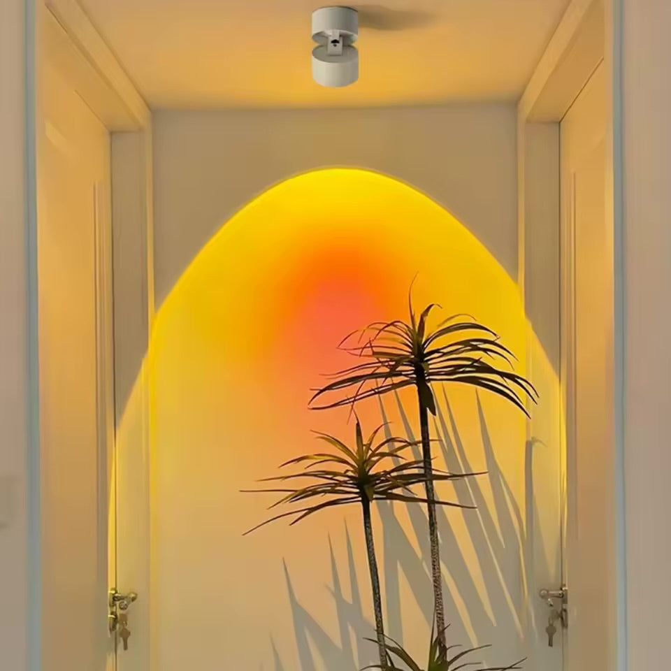Sunset Glow Wall Light