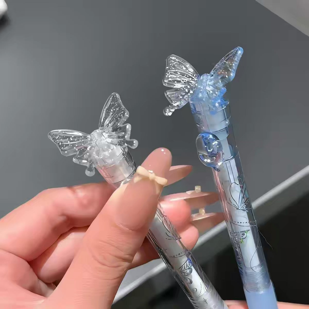 Cute Butterfly Fidget Gel Pen