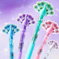 Peacock Press Gel Pens Set – Quick-Drying Black Ink Pens