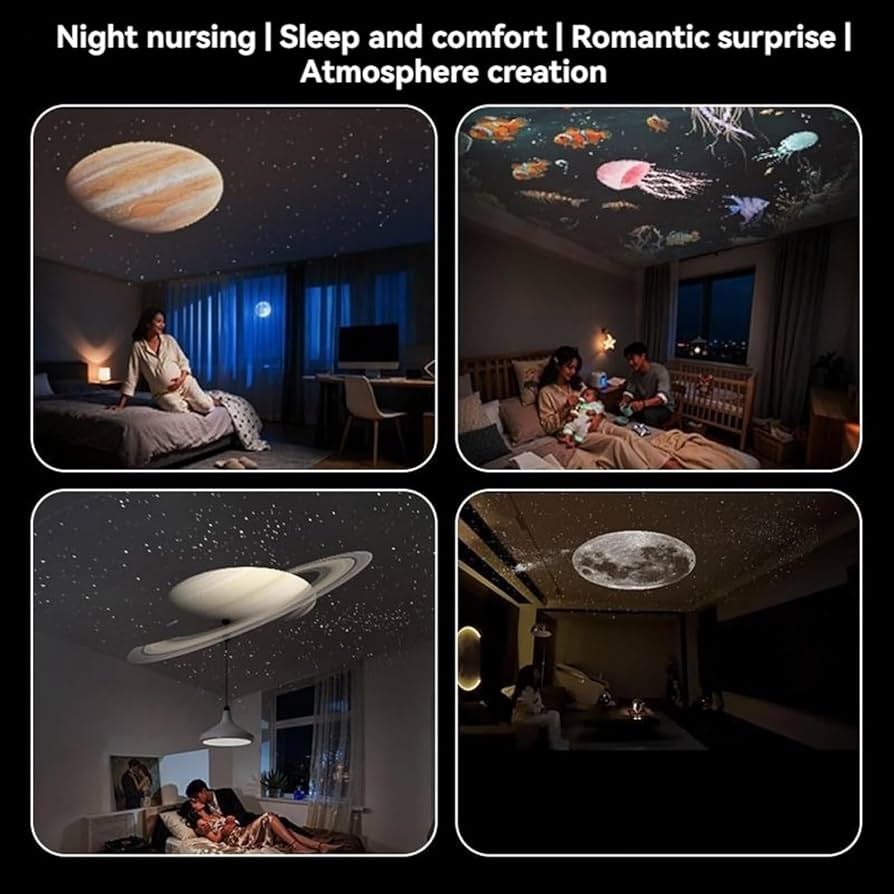 Starry Galaxy Night Projector