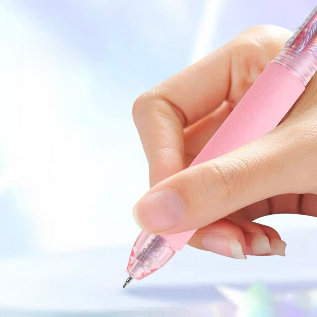 Peacock Press Gel Pens Set – Quick-Drying Black Ink Pens