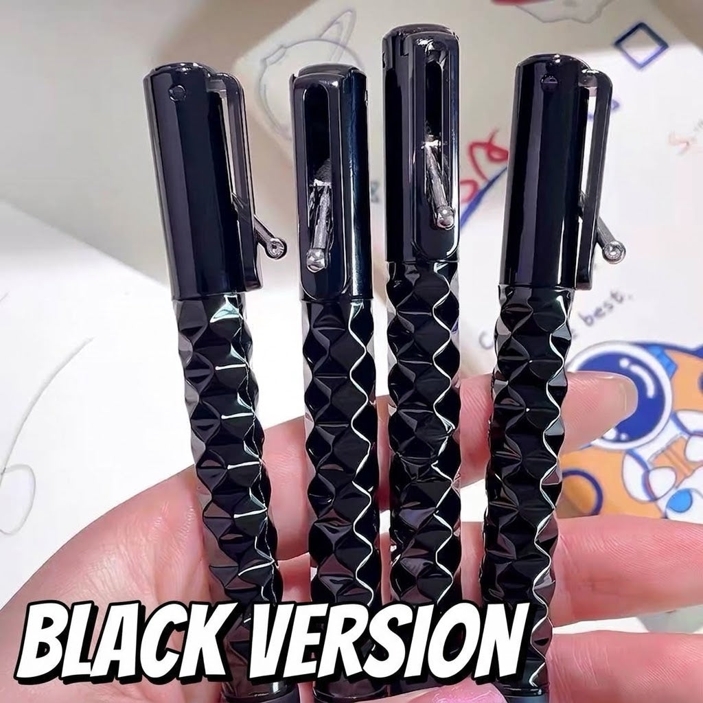 3D Diamond Geometric Deformable Fidget Gel Pen