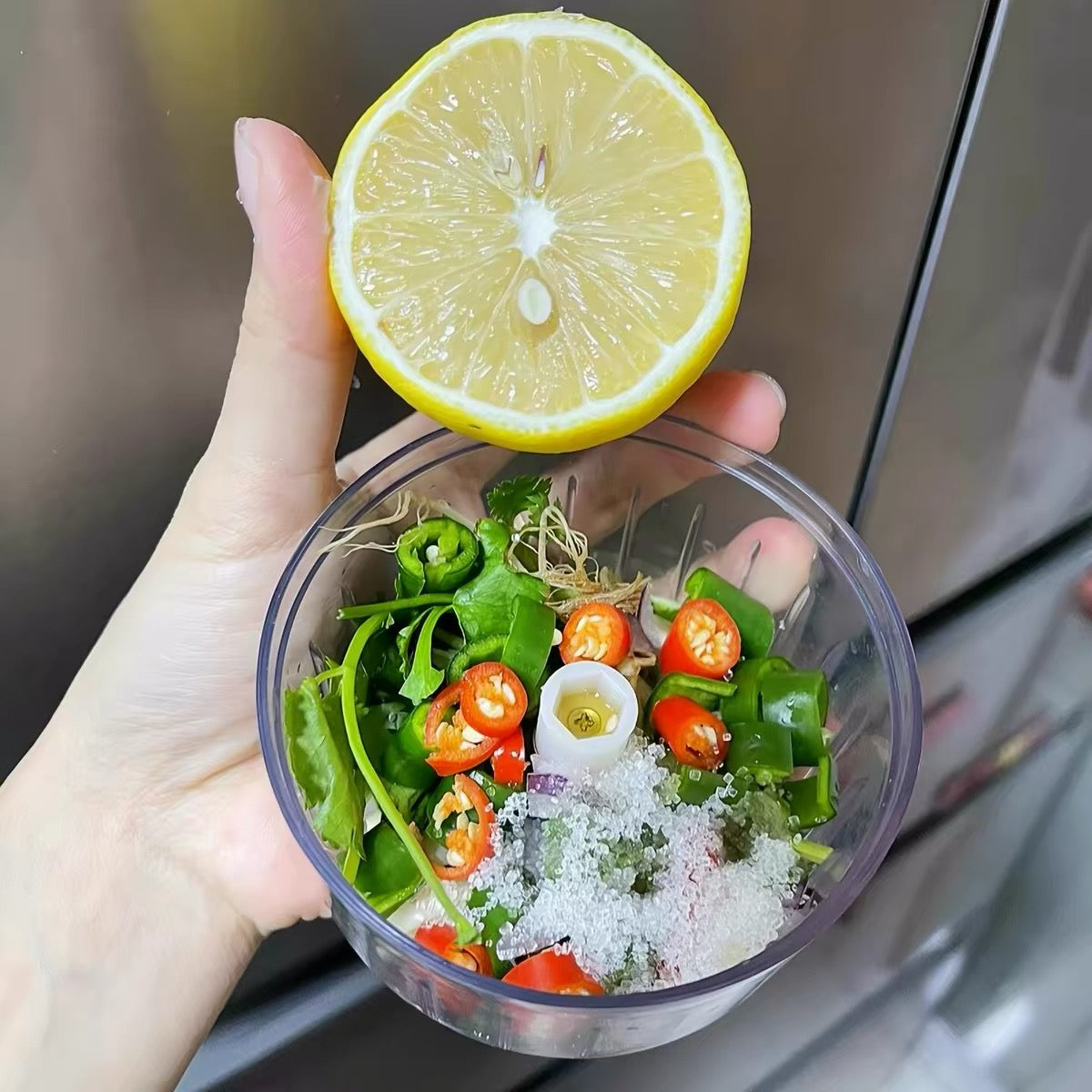 Mini Electric Garlic & Vegetable Chopper