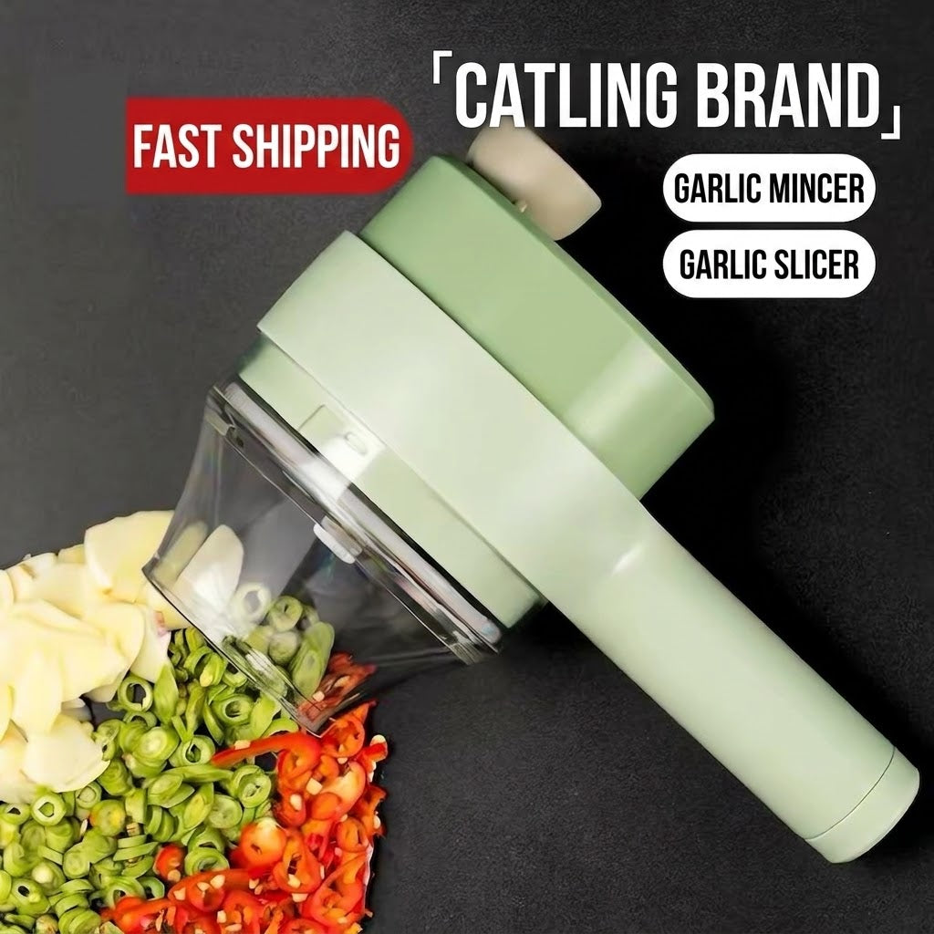 Mini Electric Garlic & Vegetable Chopper