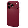 Burgundy Matte iPhone Case