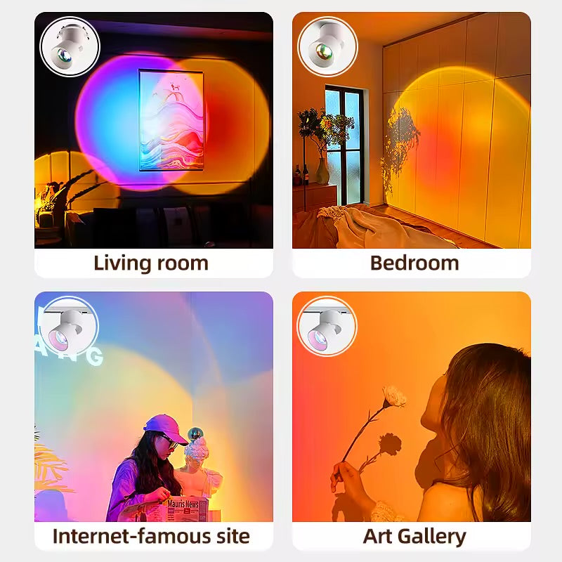 Sunset Glow Wall Light