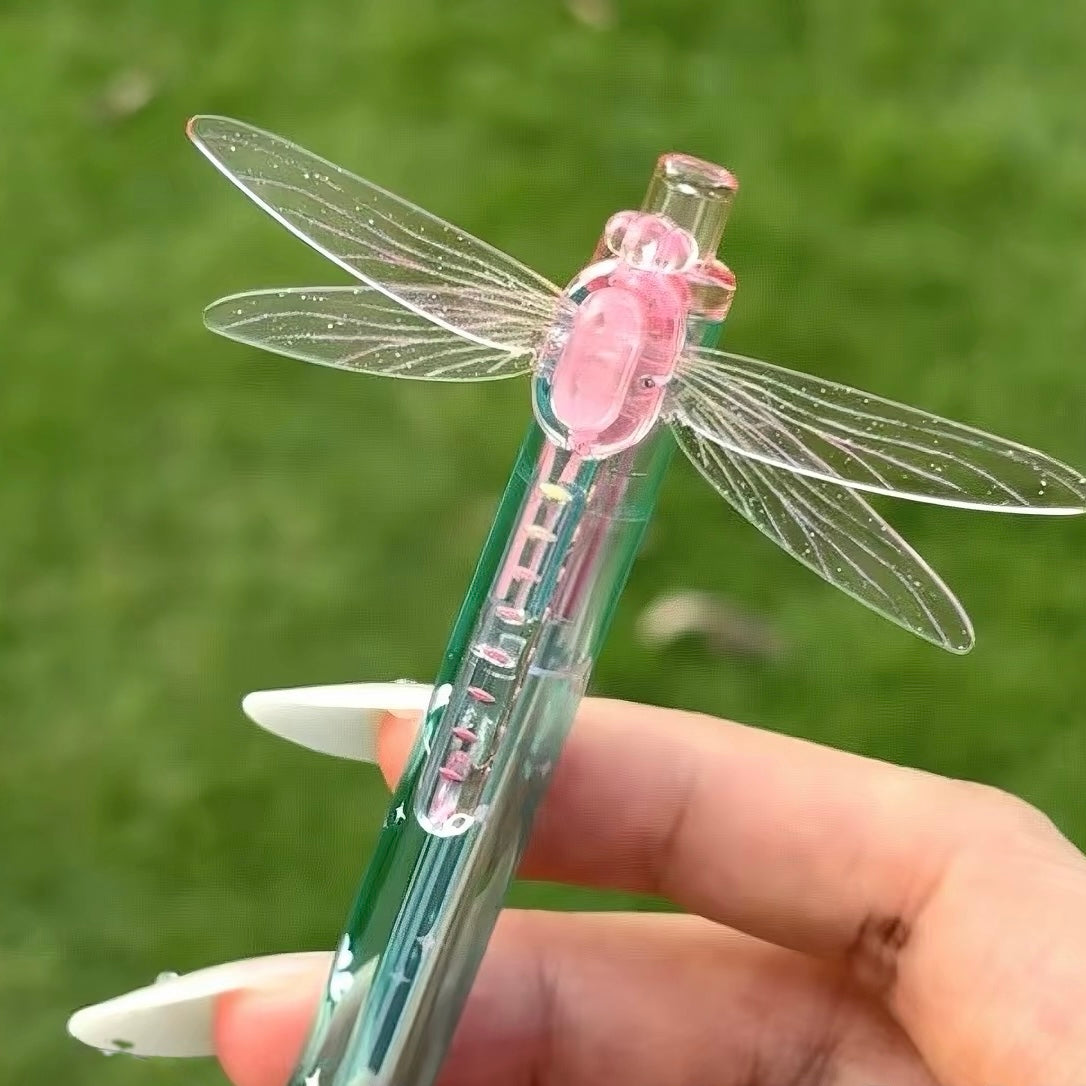 Cute Fluttering Dragonfly Gel Pen