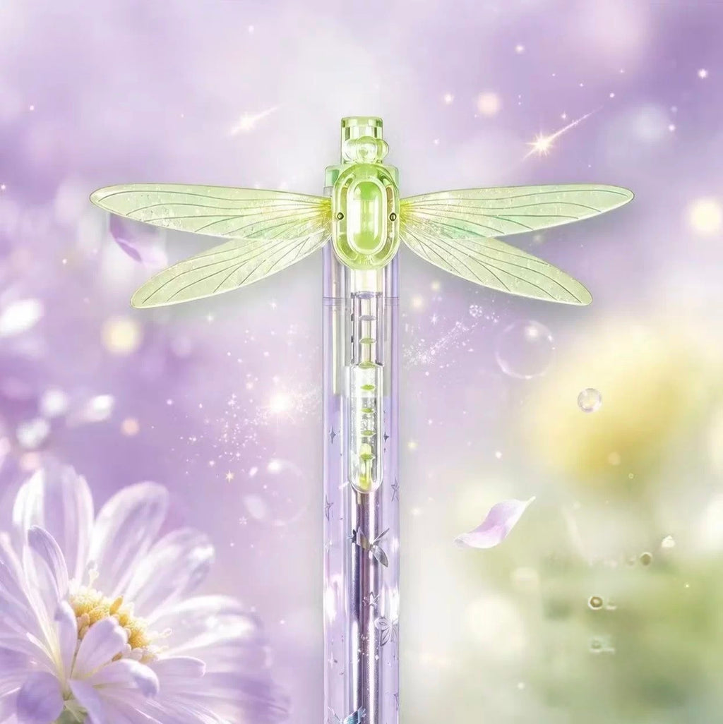 Cute Fluttering Dragonfly Gel Pen