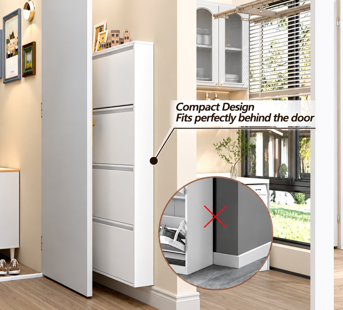 SlimNest™ Shoe Cabinet