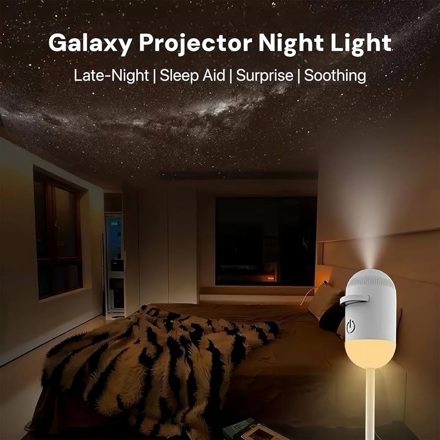Starry Galaxy Night Projector