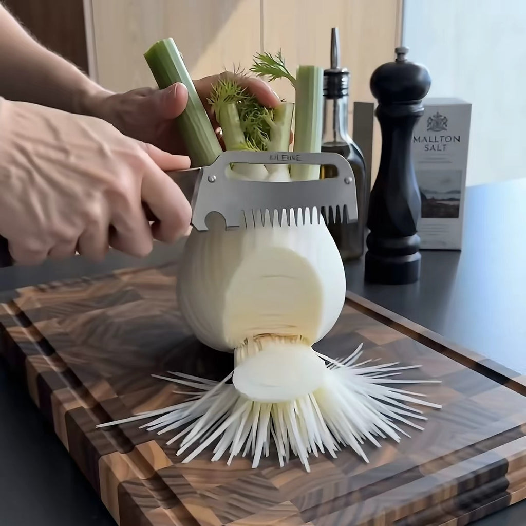 Wooden Handle Stainless Steel Peeler, Cutter & Opener