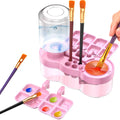 Multifunctional Paint Brush Rinser & Paint Tray Organizer