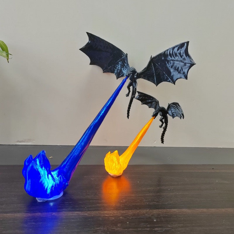 Flying Dragon Bookshelf Decor Light