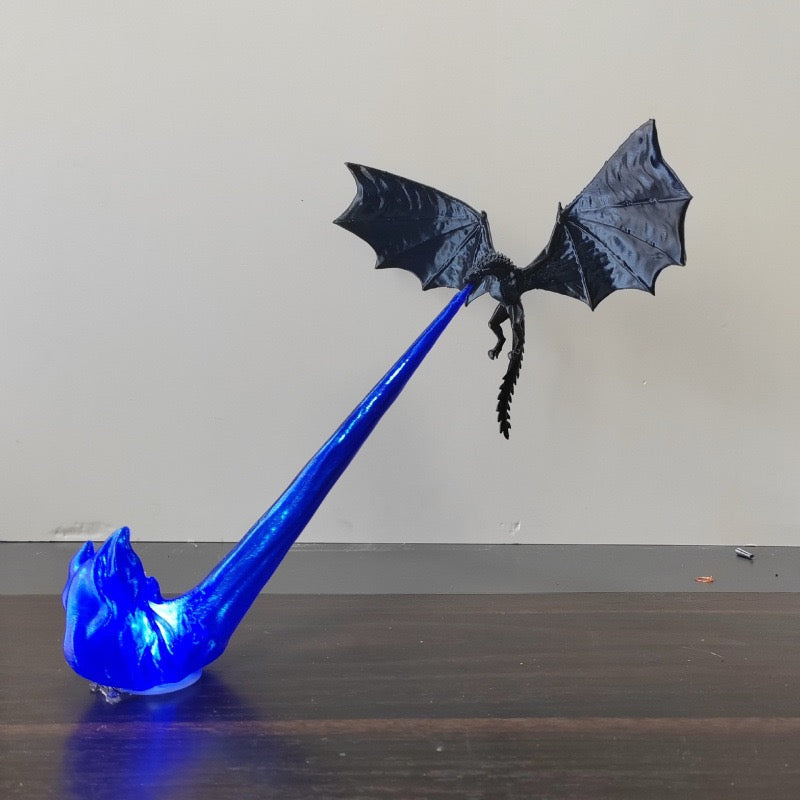 Flying Dragon Bookshelf Decor Light