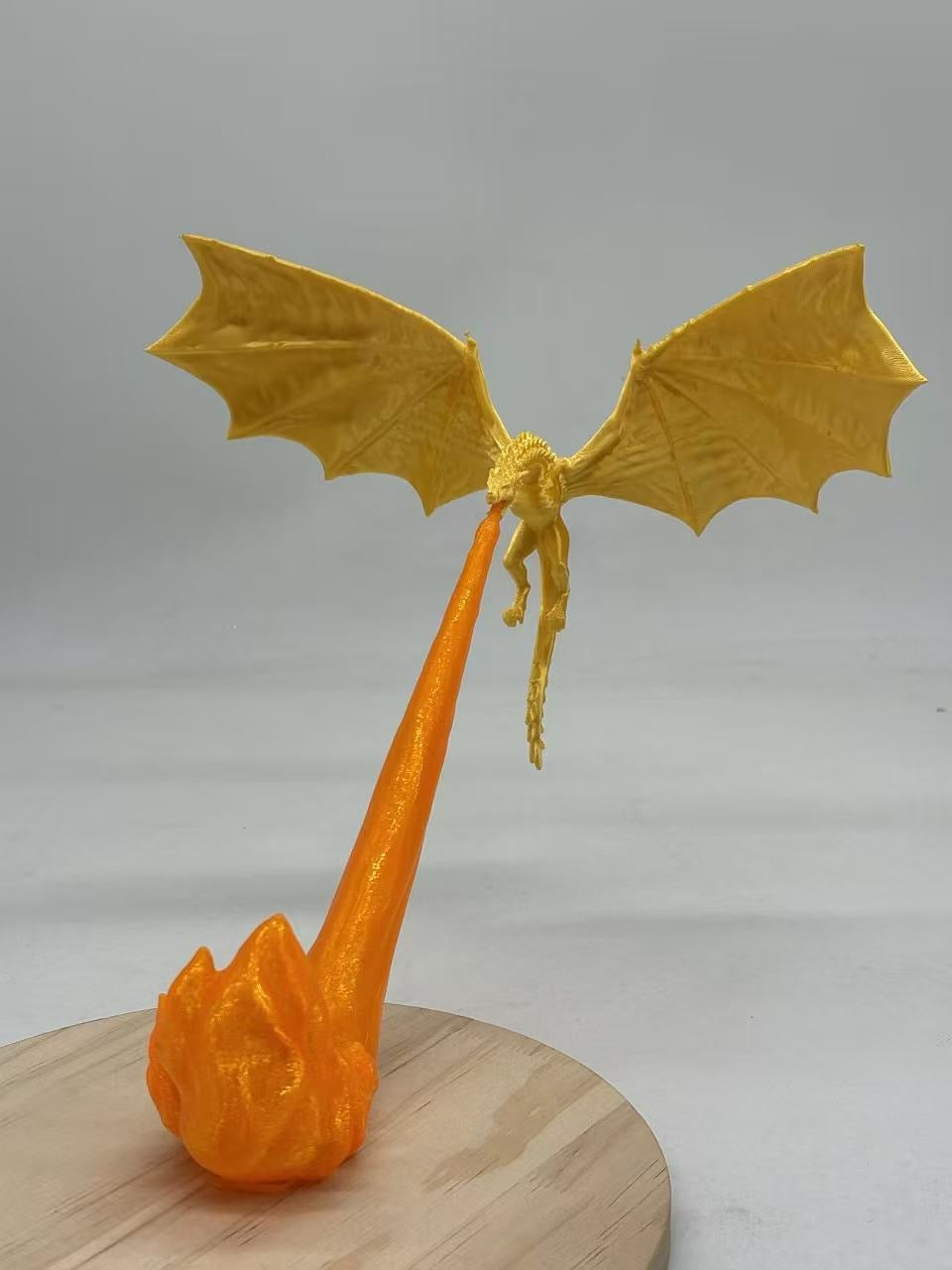 Flying Dragon Bookshelf Decor Light